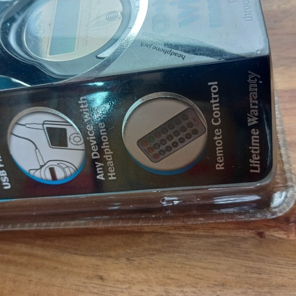 Music Gear Wireless Transmitter Player CD MP3 SD USB Remote Control Iphone Ipod - Picture 3 of 8